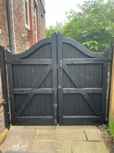mortise and tenon gate